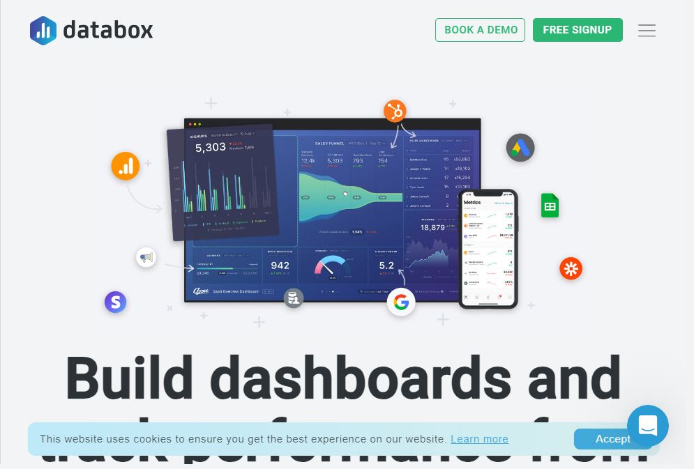 جمع‌آوری‌ و تحلیل دیتای ابزارهای دیجیتال مارکتینگ با DataBox